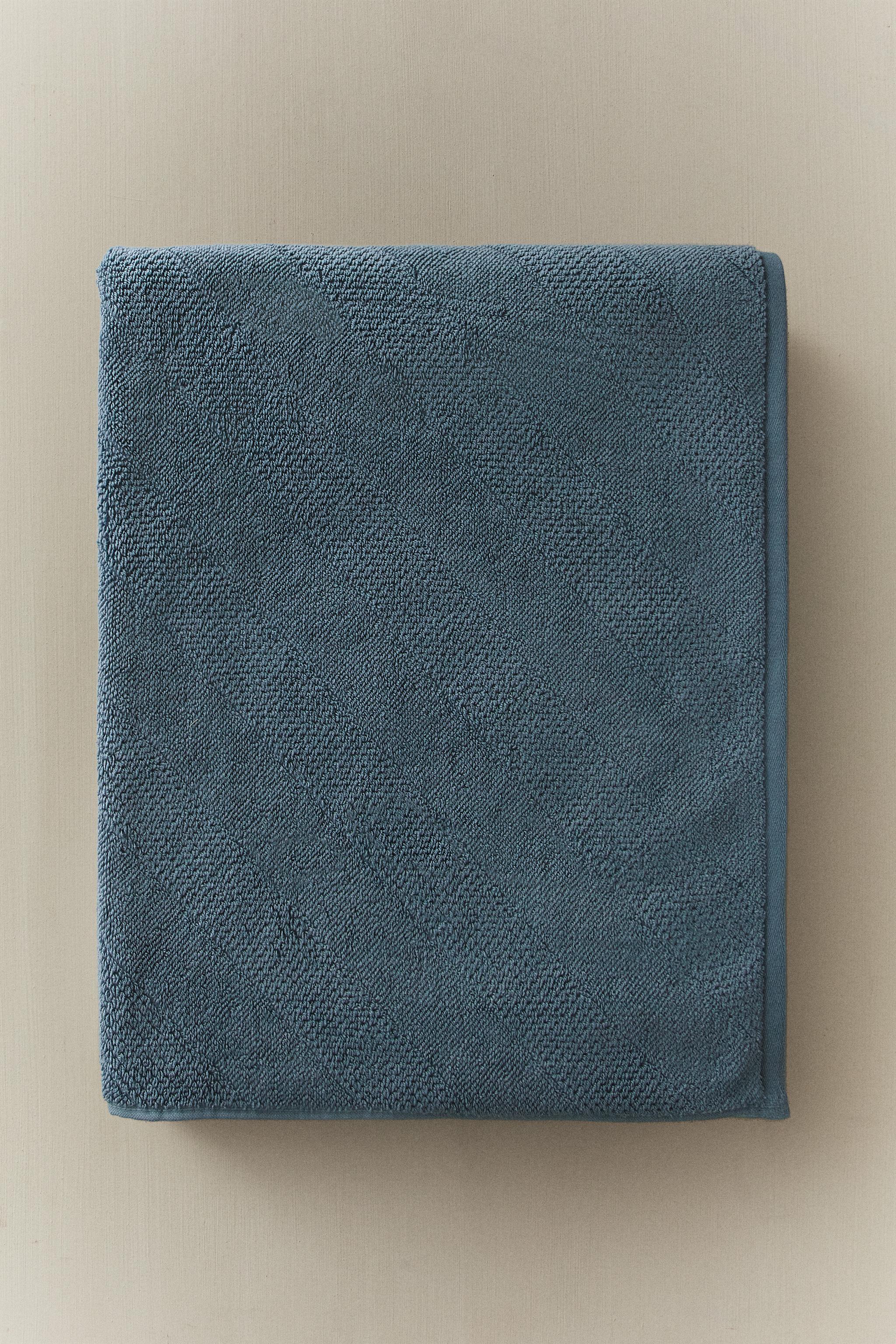 SERVIETTE DE BAIN TEXTURE DIAGONALE